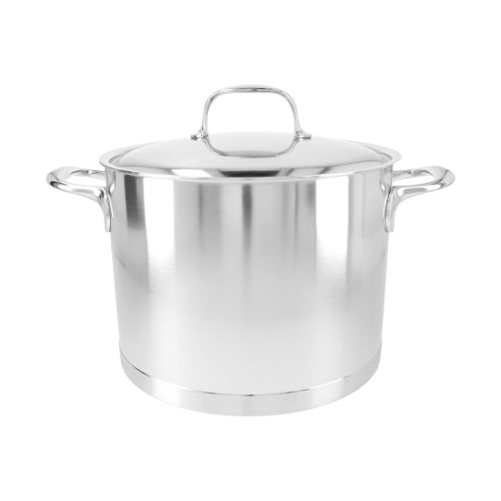 Cooking pot with lid, 24 cm/8 l, Atlantis range, stainless steel - DemeyereY