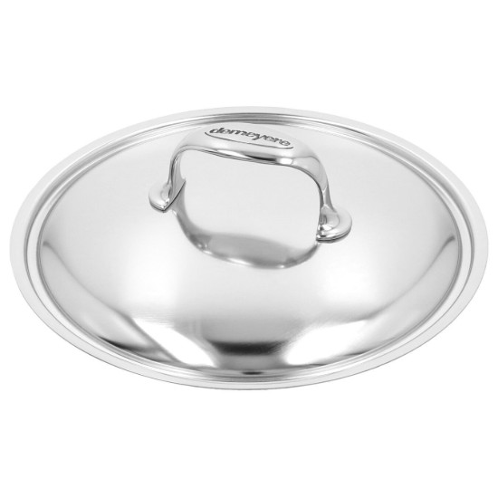 Casseruola con coperchio, 22 cm / 4 l, gamma Atlantis, acciaio inox - Demeyere