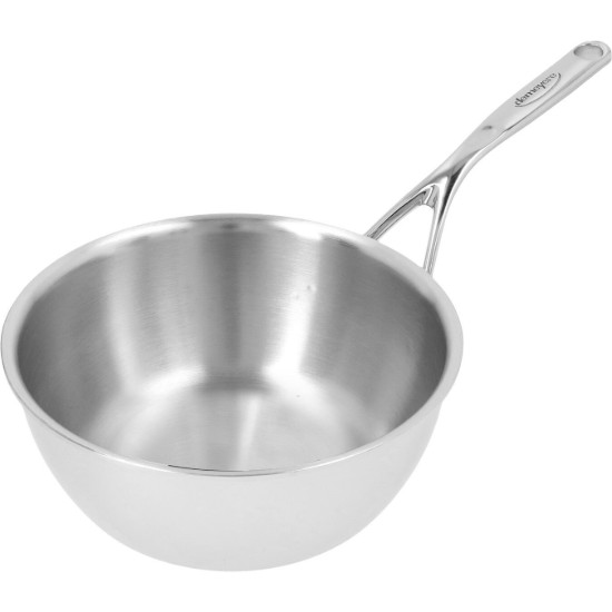 Sauter stegepande, konisk, 7-lags, 22 cm/2,5 l, Atlantis sortiment, rustfrit stål - Demeyere