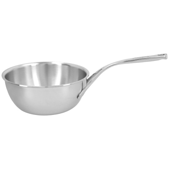 Sauter stegepande, konisk, 7-lags, 22 cm/2,5 l, Atlantis sortiment, rustfrit stål - Demeyere