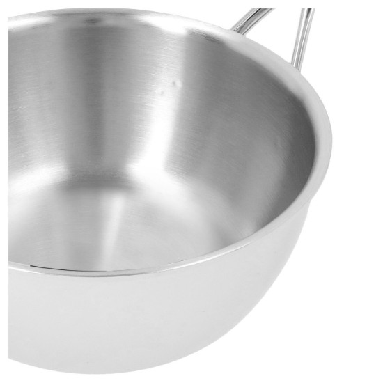 Sauter stegepande, konisk, 7-lags, 22 cm/2,5 l, Atlantis sortiment, rustfrit stål - Demeyere