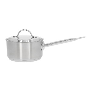 Steelpan met deksel, 16 cm / 1,5 l "Resto", roestvrij staal - Demeyere