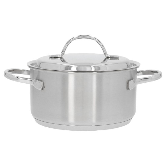 Saucepan with lid, 16 cm / 1.5 l "Resto", stainless steel - Demeyere