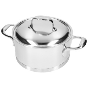 Steelpan met deksel, 20 cm / 3 l, Atlantis gamma, roestvrij staal - Demeyere