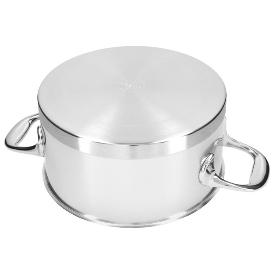 Steelpan met deksel, 20 cm / 3 l, Atlantis gamma, roestvrij staal - Demeyere