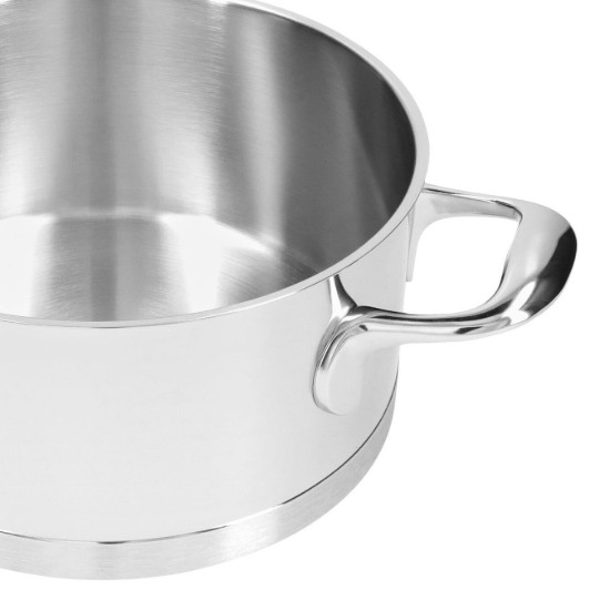 Steelpan met deksel, 20 cm / 3 l, Atlantis gamma, roestvrij staal - Demeyere