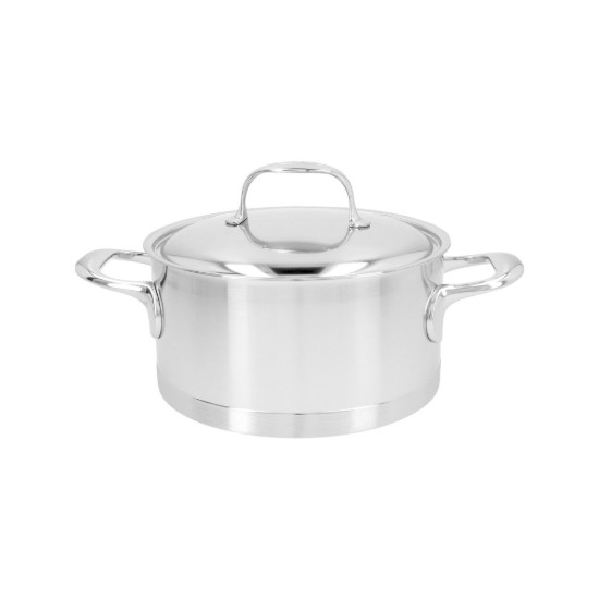Steelpan met deksel, 20 cm / 3 l, Atlantis gamma, roestvrij staal - Demeyere