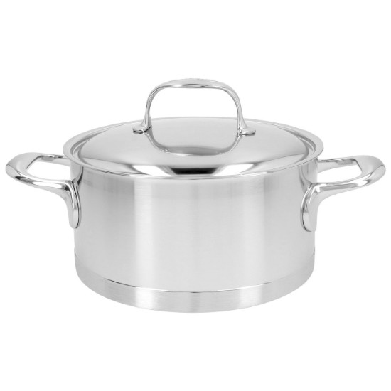 Steelpan met deksel, 20 cm / 3 l, Atlantis gamma, roestvrij staal - Demeyere