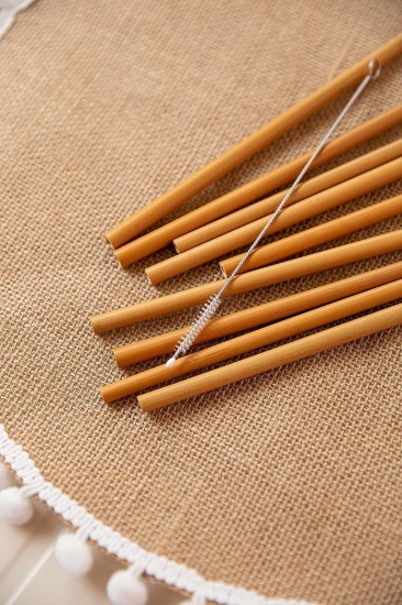 Sada 10 brček z bambusu, 19 cm – od Kitchen Craft