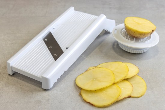 Mandoline 7 in 1, 30 x 11 cm, roestvrij staal - door Kitchen Craft