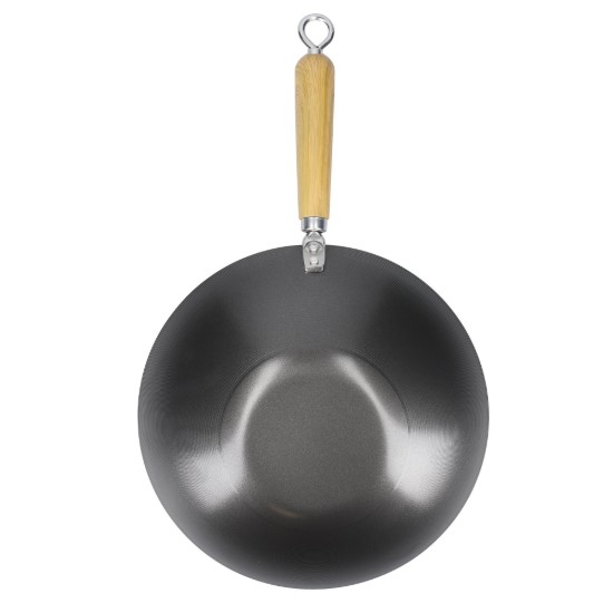Wokpan, 25 cm, koolstofstaal – made by Kitchen Craft