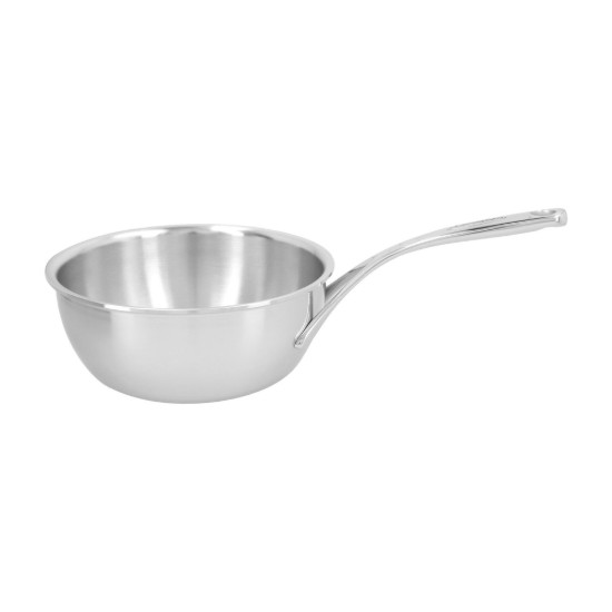 Poêle conique, pour cuisson sauté, 7 couches, 20 cm/2 l, gamme Atlantis, inox - Demeyere