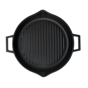 Grillpan, 30 cm, gietijzer / 2,2 l - merk LAVA