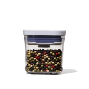 Square food container, plastic, 8 x 8 x 8 cm, 0.2 L - OXO