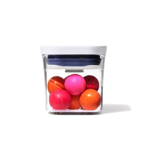 Square food container, plastic, 8 x 8 x 8 cm, 0.2 L - OXO