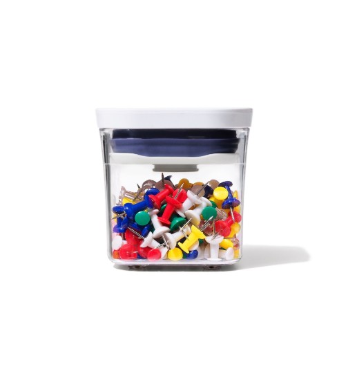 Square food container, plastic, 8 x 8 x 8 cm, 0.2 L - OXO