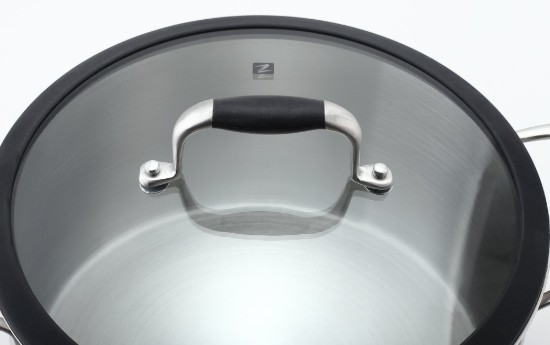 10-delige pannenset, roestvrij staal - Zokura