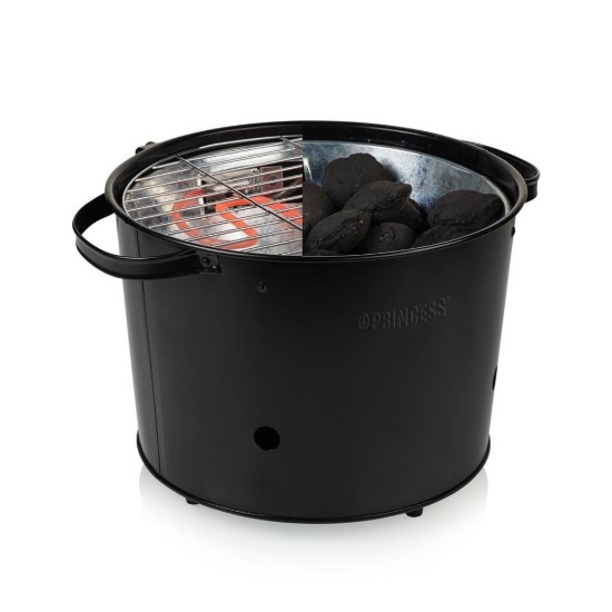 Portable hybrid barbecue, 1400W - Princess brand