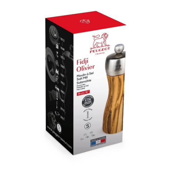 Moedor de sal, 15 cm "Fidji" - Peugeot