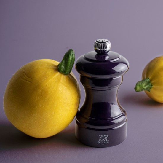 Grinder salainn, 10 cm "Bistro", Eggplant - Peugeot