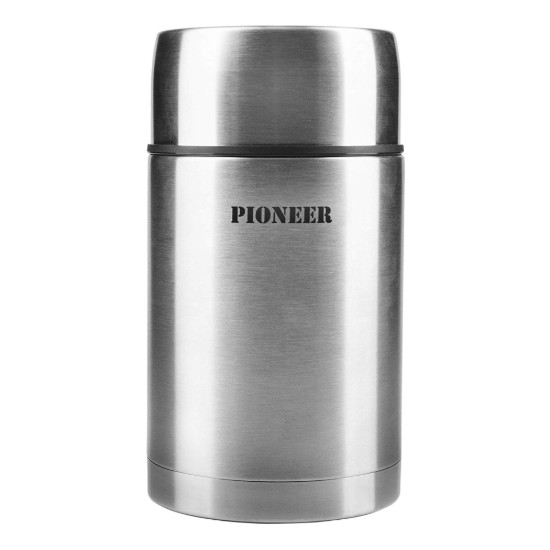 "Pioneer" thermisch isolerende container voor soep, 1 l, Zilverkleur - Grunwerg