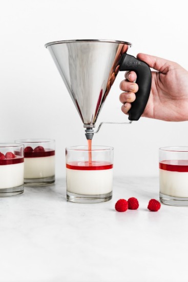 Μίνι χωνί KWIK, με βάση 0,8 L, μαύρο - μάρκας "de Buyer".
