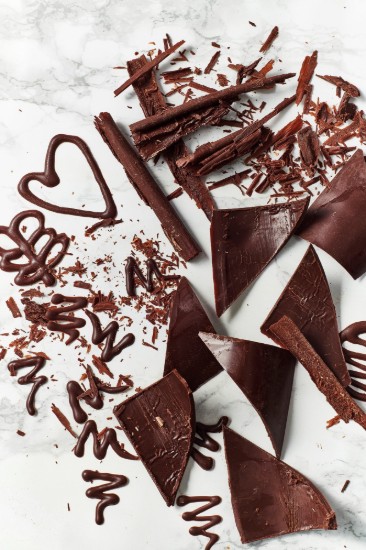 5-delige chocolade glazuurset, kunststof, 30 x 20 cm - de Buyer