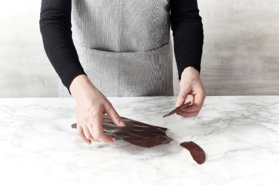 5-delige chocolade glazuurset, kunststof, 30 x 20 cm - de Buyer