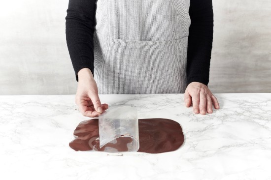 5-delige chocolade glazuurset, kunststof, 30 x 20 cm - de Buyer