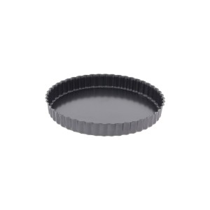Stampo per crostate con fondo asportabile, acciaio, 24 cm - de Buyer