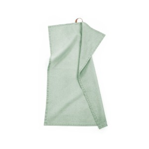 Set di 3 strofinacci da cucina, cotone, 50x70 cm, "Myrna", Verde - Tiseco