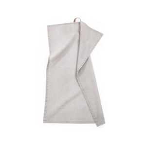 Set di 3 strofinacci da cucina, cotone, 50x70 cm, "Myrna", Grigio - Tiseco