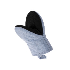 Set van 2 ovenwanten, 14 x 18 cm, "Stella", Blue Light - Tiseco
