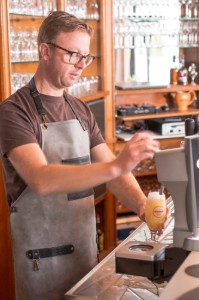 Grembiule da cucina, 64 x 85 cm, grigio - Tiseco