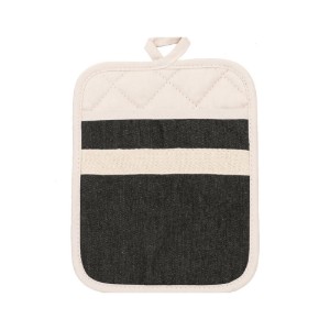 Presina, cotone, 18 x 23 cm, "Jennie", Taupe - Tiseco
