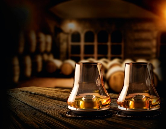Conjunto de 2 copos de whisky com base refrescante, 380 ml, "Les Impitoyables" - Peugeot