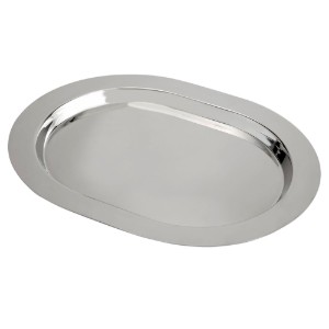Vassoio ovale, acciaio inox, 48 cm “Bella” – BRA