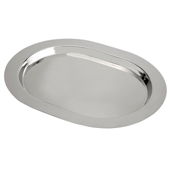 Vassoio ovale, acciaio inox, 48 cm “Bella” – BRA