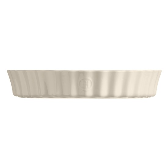 Tart baking dish, ceramic, 32 cm/3L, Clay - Emile Henry