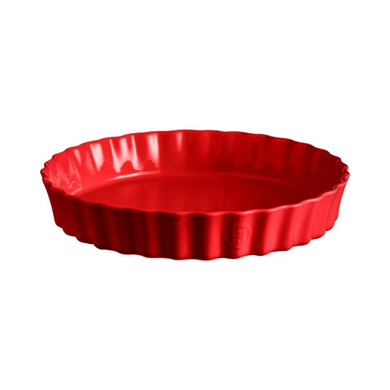 Pirofila per crostate, ceramica, 32cm/3L, Burgundy - Emile Henry