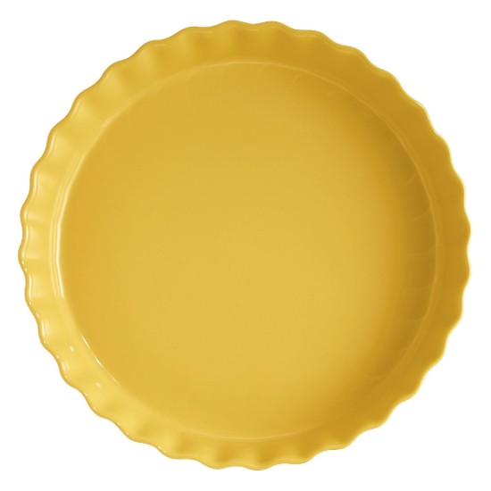 Tart baking dish, ceramic, 32 cm/3L, Provence Yellow - Emile Henry