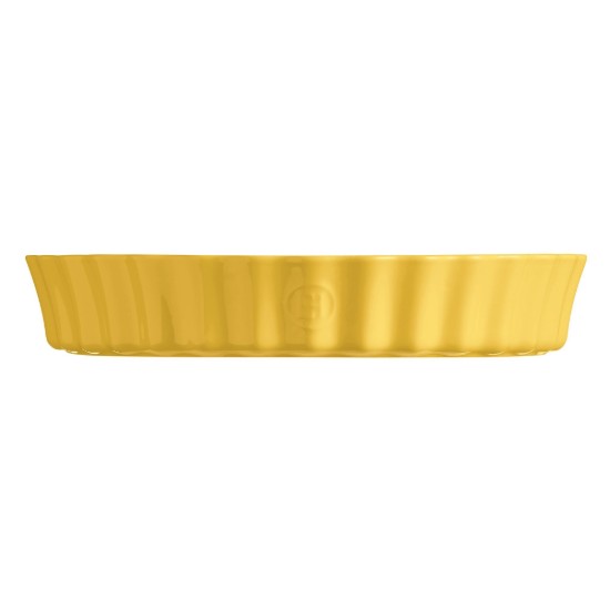 Tart baking dish, ceramic, 32 cm/3L, Provence Yellow - Emile Henry