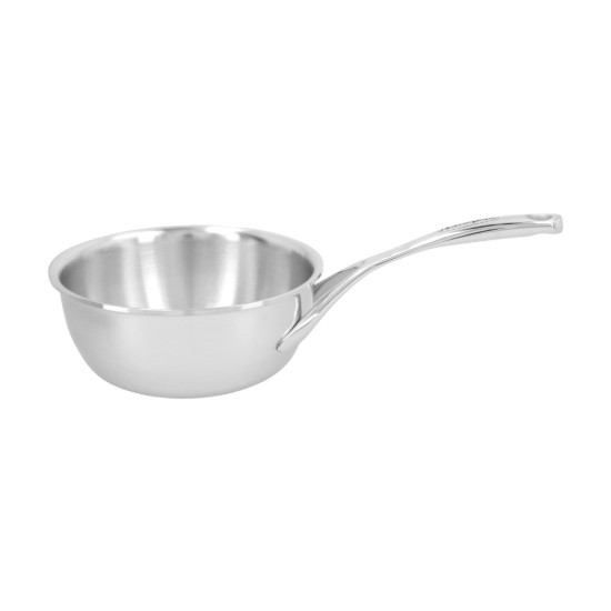 Sauteuse, forme conique, 7 plis, acier inoxydable, 18 cm/1,5 L, gamme Atlantis - Demeyere