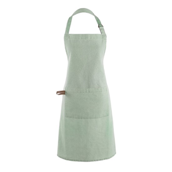 Grembiule da cucina, cotone, 74 x 85 cm, "Myrna", verde - Tiseco