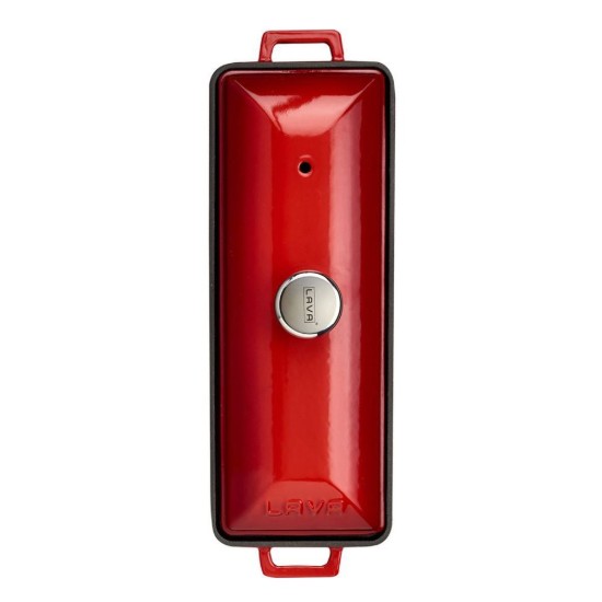 Terrina, 8,5 x 26,5 x 6 cm, rosso - marca Lava