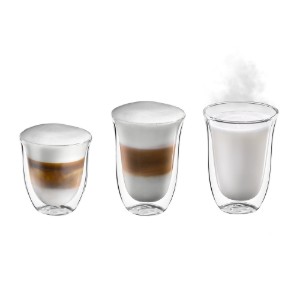 Melkopschuimkan, roestvrij staal, 350 ml - De'Longhi