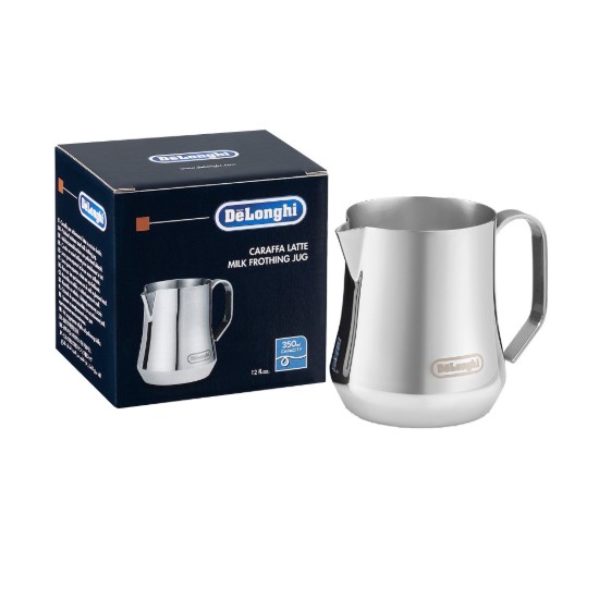 Piimavahustamiskann, roostevaba teras, 350 ml - De'Longhi