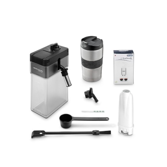 Macchina per caffè espresso automatica, 1450W, "PrimaDonna Soul", Metal Black - DeLonghi