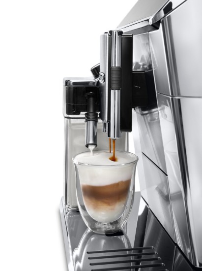Macchina espresso automatica, 1450W, "PrimaDonna Elite", colore argento - De'Longhi