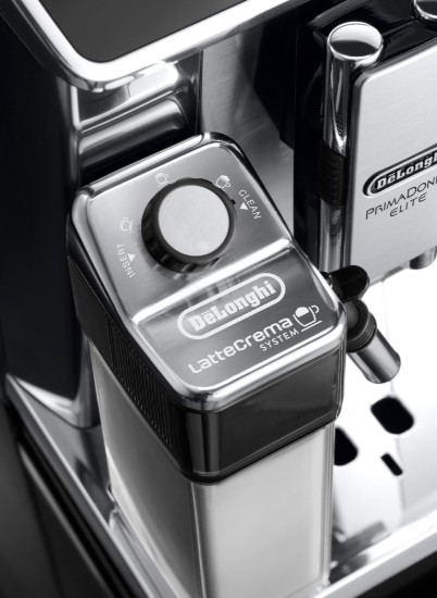 Macchina espresso automatica, 1450W, "PrimaDonna Elite", colore argento - De'Longhi